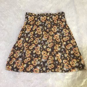 Frenchi floral skirt